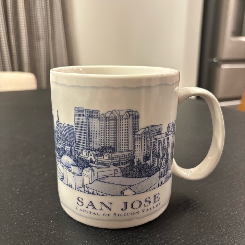 Starbucks, architectural series mug, San Jose, 2007